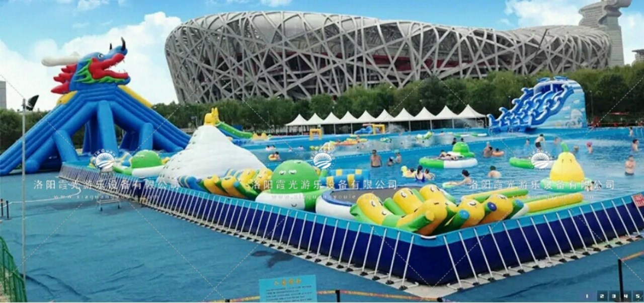 陕州大型支架泳池
